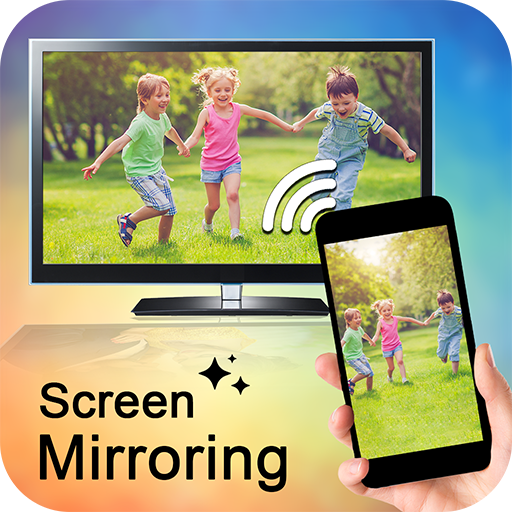 Screen Mirroring with TV : Mobile Screen to TV icon