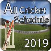 All Cricket Schedule(Offline)