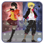 Baruto &amp; Sarada Keyboard icon