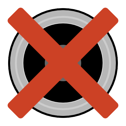 Permanently Disable Camera icon