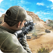Mountain Sniper Army shooting icon