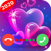 Colorful Phone Call Screen-Screen Themes&amp;LED Flash icon