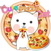 Cute Pizza Cat Keyboard Theme