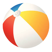 Beach ball icon