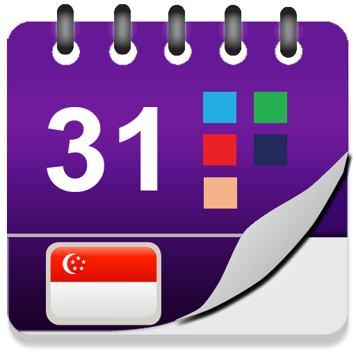 Singapore Calendar with Holidays أيقونة
