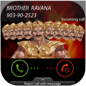 Ravana Calling.... Fake Call आइकन