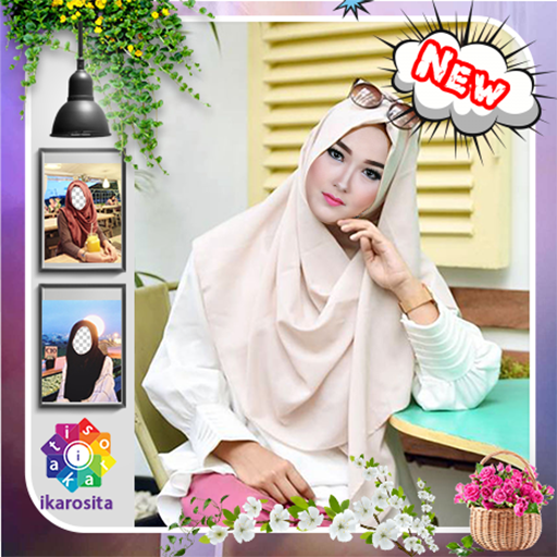 Hijab Chic Photo Editor أيقونة