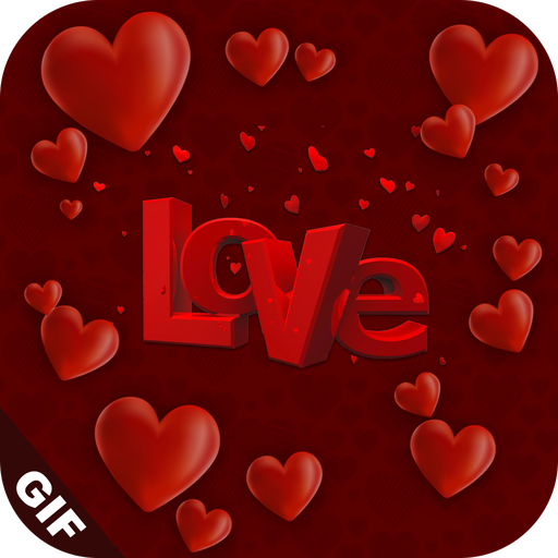 3D Love GIF : Love Stickers For Whatsapp icon