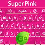 GO Keyboard Super Pink