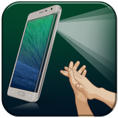 Flashlight on Clap أيقونة