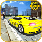 Modern Crazy Speed Taxi City icon