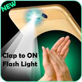 Magical Flash Light on Clap icon