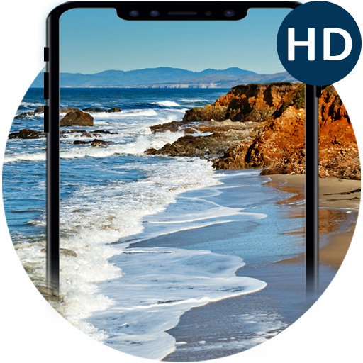 Ocean Waves Live Wallpaper With Sound Effects icon
