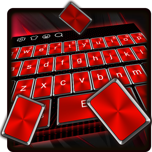Red Hot Black Keyboard icon