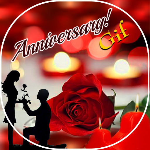 Happy Anniversary GIF images иконка