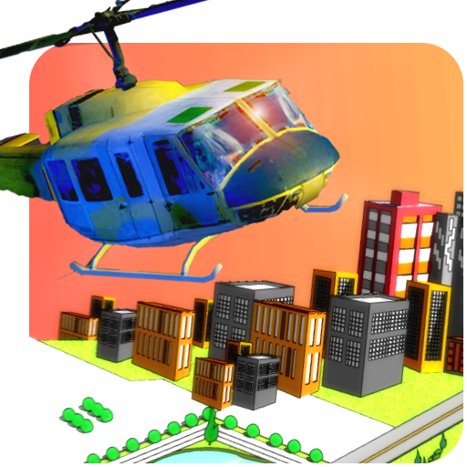 Helicopter City Simulation 3D: Transport &amp; Rescue icon