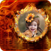 Fire Photo Frame icon