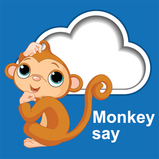 Monkey say - word game icon