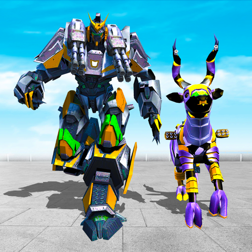 Robot Goat Transforming Games-futuristic Robot Car icon