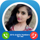 Free imo Girls Mobile Numbers for video call icon
