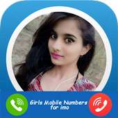 Free imo Girls Mobile Numbers for video call