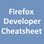 Firefox Developer Cheatsheet icon