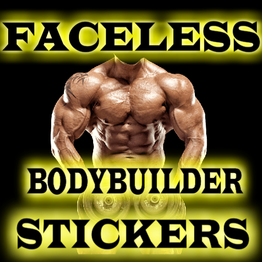 Faceless Bodybuilder Stickers icon