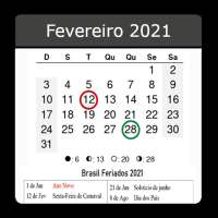 Brasil Calendário 2021
