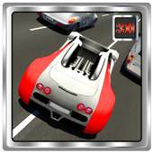 3D Car Traffic Rush simulador