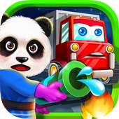 Panda Truck Driver: Rescue Fun icon