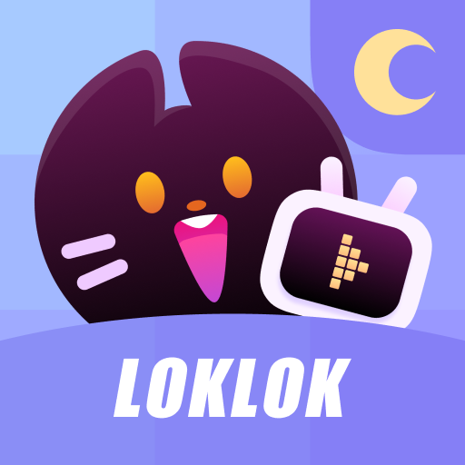 Loklok-Dark mode icon