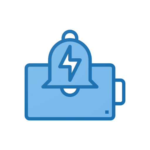 Battery Alarm (Full and Low) icon