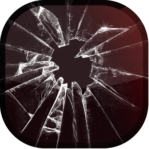 Cracked Screen Prank LWP icon