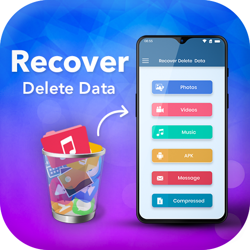 Recover Deleted All Files, Photos, Video &amp; Contact icon