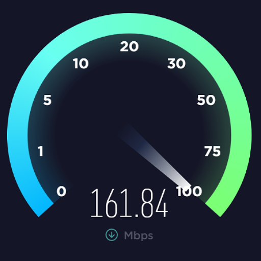 Fast test speed connexion icon