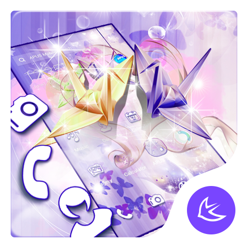 Thousand Paper Crane APUS Launcher Theme icon
