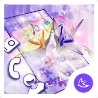 Thousand Paper Crane APUS Launcher Theme