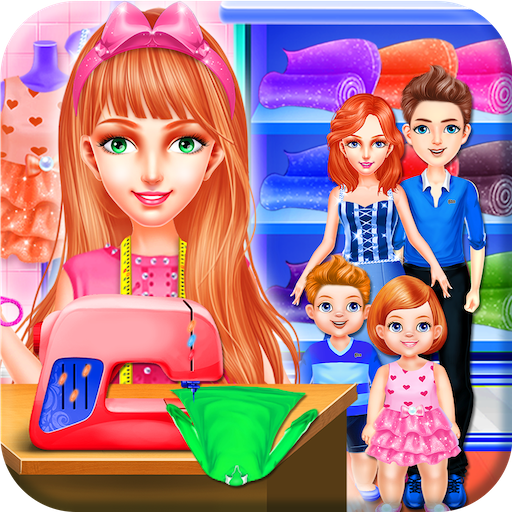 Girl Tailor Dressmaker - Designer Boutique Life icon