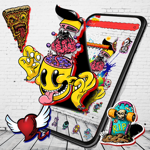 Skull Graffiti Theme💀 icon