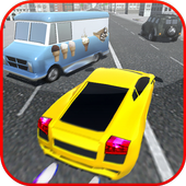 Extreme Traffic Racer Car 3D icon
