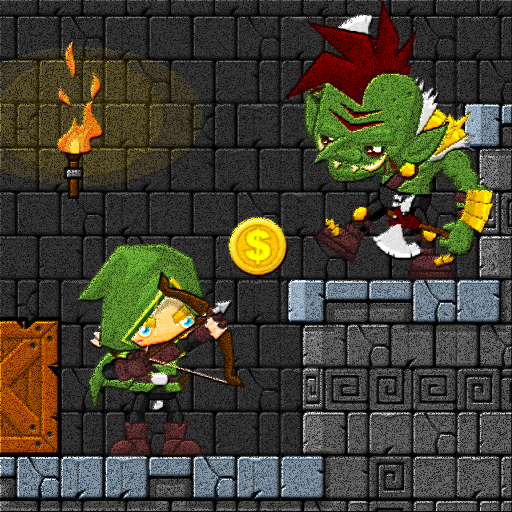 Evil Dungeon: Action 2D platformer (demo) icon