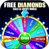 Free Diamonds Calc And Spin Wheel For FreeFires™ icon