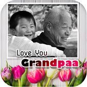 Love U Grand Father Photo Frame icon