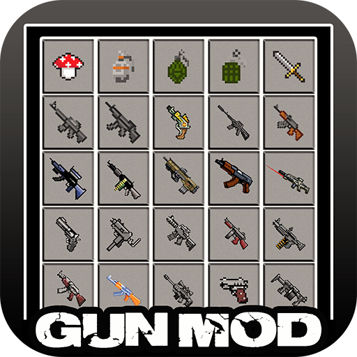 ikon Guns and Weapons Mod For MCPE