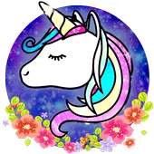 Glitter Galaxy Unicorn on 9Apps