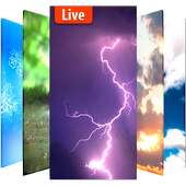 Animated weather live wallpaper& background on 9Apps