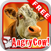 Angry Cow Free! icon