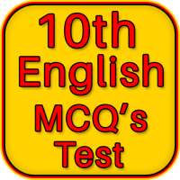 10th Class English MCQS Test : 10th std eng mcq on 9Apps