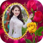 ikon Flower Photo Frame - Photo Editor