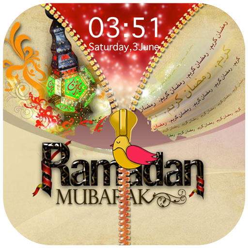 Ramjan Zipper Lock Screen icon
